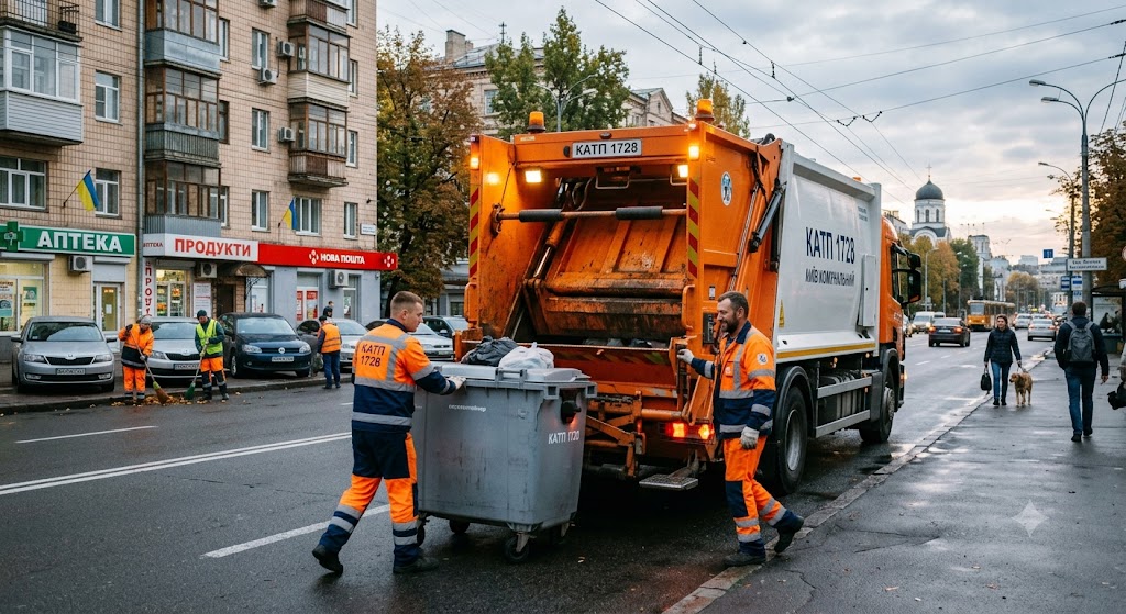 Катп 1728: як працює комунальна техніка міста