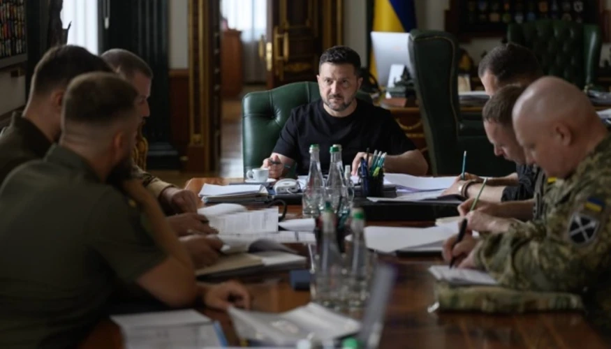 Михайло Драпатий на нараді з Зеленським 26 липня 2026 року