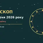 Зоряне небо над міською вежею на світанку 22 жовтня, символ астрологічного прогнозу на день